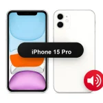iPhone 15 Pro αλλαγή ηχείου / μεγαφώνου